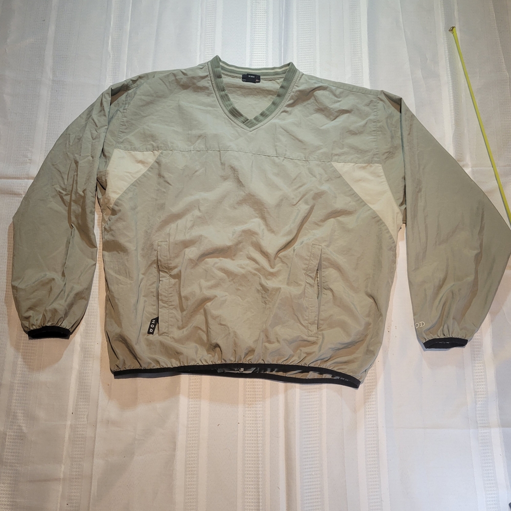 Izod Men's Khaki Windbreaker Jacket